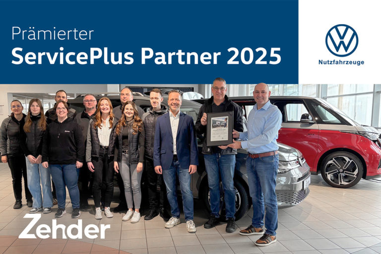 Top Service Partner VW Nutzfahrzeuge Autohaus Zehder in Cham 1